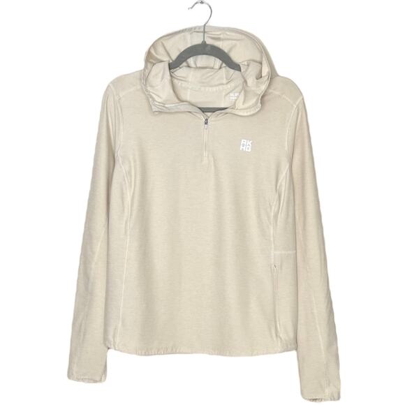 Duluth Trading Alaskan Hardgear Meltwater Pullover Hoodie Layer Neutral Large - Picture 1 of 12